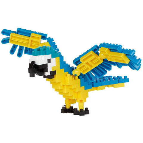 nanoblock Blue and Yellow Macaw NBC 343