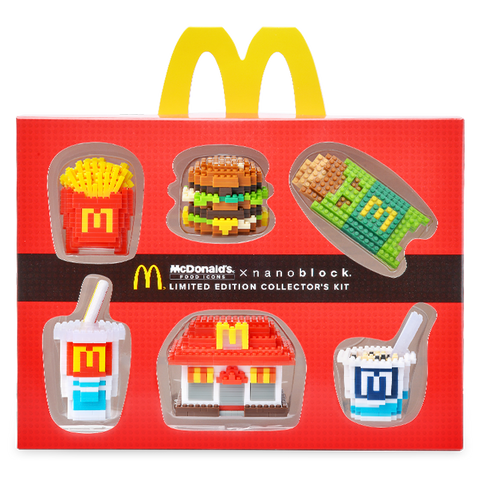 McDonald's x nanoblock Food Icons Complete Set