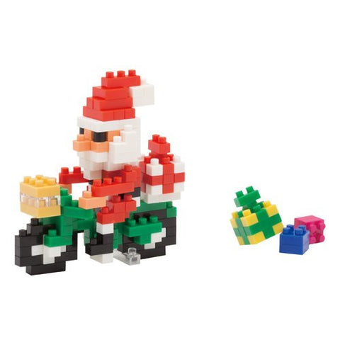 nanoblock Santa Claus on the Bicycle NBC 126
