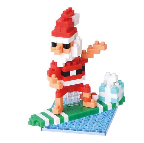 nanoblock Surfing Santa Claus 2015 NBC 153