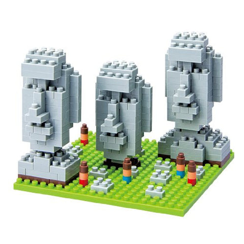 nanoblock Moai Statues on Easter Island NBH 009