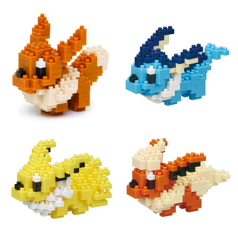 nanoblock Pokemon Eevee Revolutions Bundle