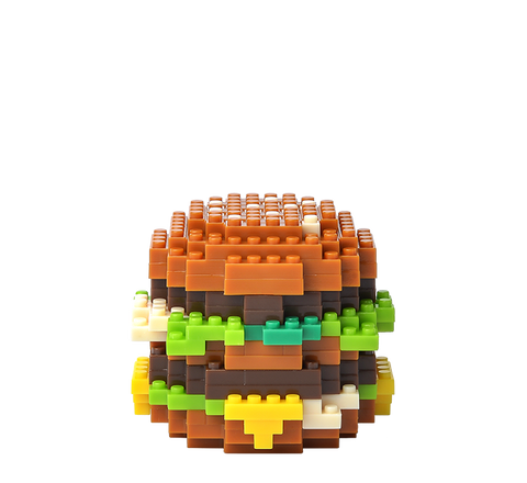 McDonald's x nanoblock Ronald & Friends Complete Set