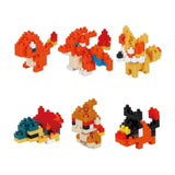 nanoblock Mini Pokemon Fire Series Set