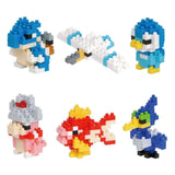 nanoblock Mini Pokemon Water Series Set