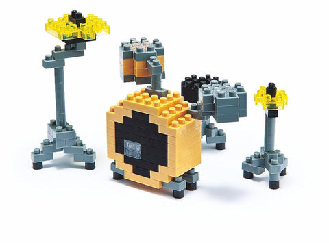 nanoblock Yellow Drum Set NBC 024