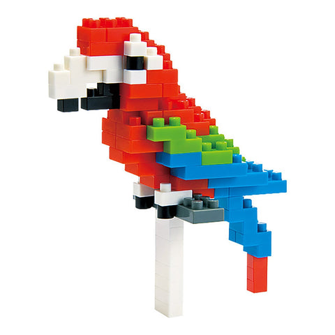 nanoblock Red & Green Macaw NBC 034