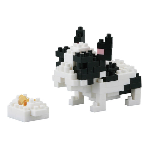 nanoblock French Bulldog Pied NBC 050