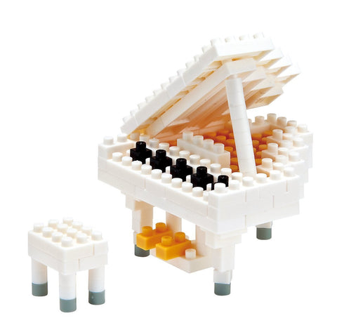 White Grand Piano NBC 053