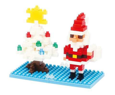 nanoblock Santa Claus & X'mas Tree NBC 099