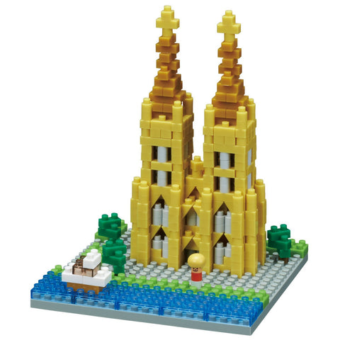 nanoblock Kolner Dom / Cologne Cathedral NBH 140