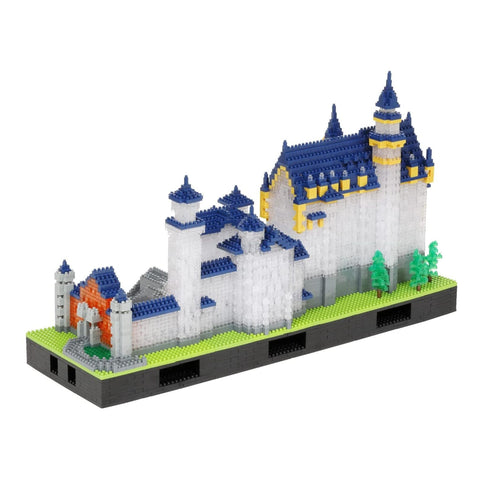 nanoblock Schloss Neuschwanstein Deluxe Edition Clear Version NB 009A