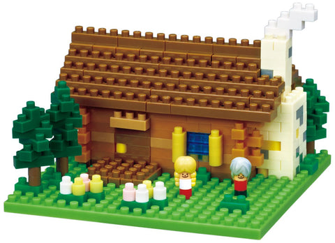 nanoblock Swiss Log Cabin NBH 151