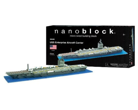 nanoblock USS Enterprise Aircraft Carrier Deluxe Edition NBA 005