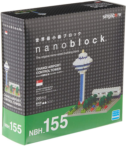 nanoblock Changi Airport Control Tower NBH 155