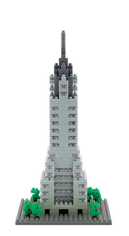 nanoblock Chrysler Building NBA 004