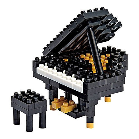 nanoblock Black Grand Piano NBC 017