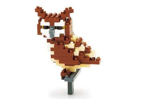 nanoblock Eurasian Eagle Owl NBC 059