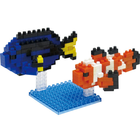 nanoblock Clownfish & Palette Surgeonfish NBC 118