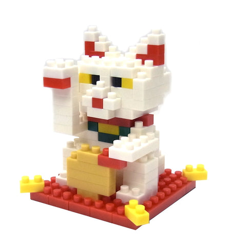 nanoblock White Maneki Neko NBC 031